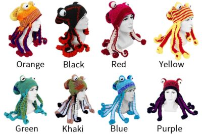 Handmade Octopus hat