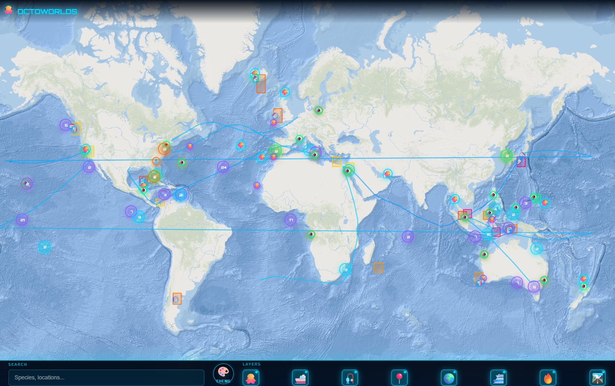 Interactive World Map