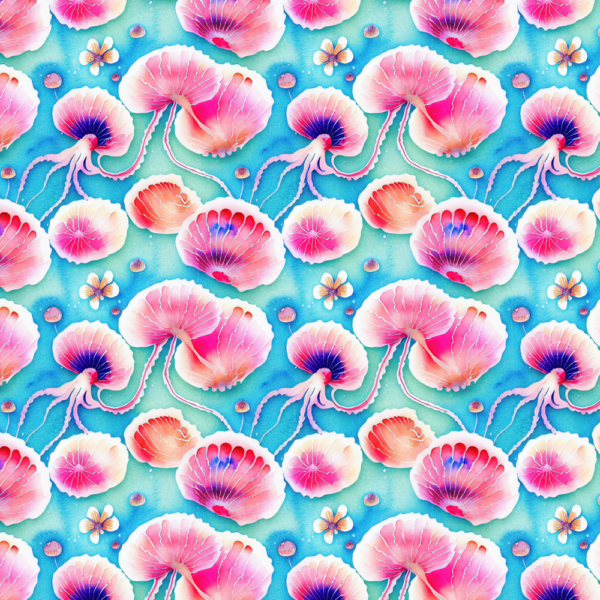 Octopus Seamless Pattern pink